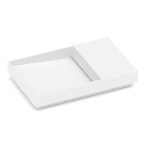 Cuba de Sobrepor 60cm x 38cm Dash Horizon Branco Roca