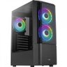 Gabinete Gamer Aerocool Atx Quantum V2 Preto Lateral Vidro - 6