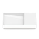 Ver imagem 3 de Cuba de Sobrepor 60cm x 38cm Dash Horizon Branco Roca