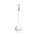 Ver imagem 4 de Cj 6 Colheres P/ Café Niquelado de Zamac Crystal 11cm Lyor