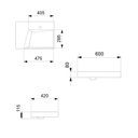 Ver imagem 2 de Cuba de Sobrepor 60x42cm View Horizon