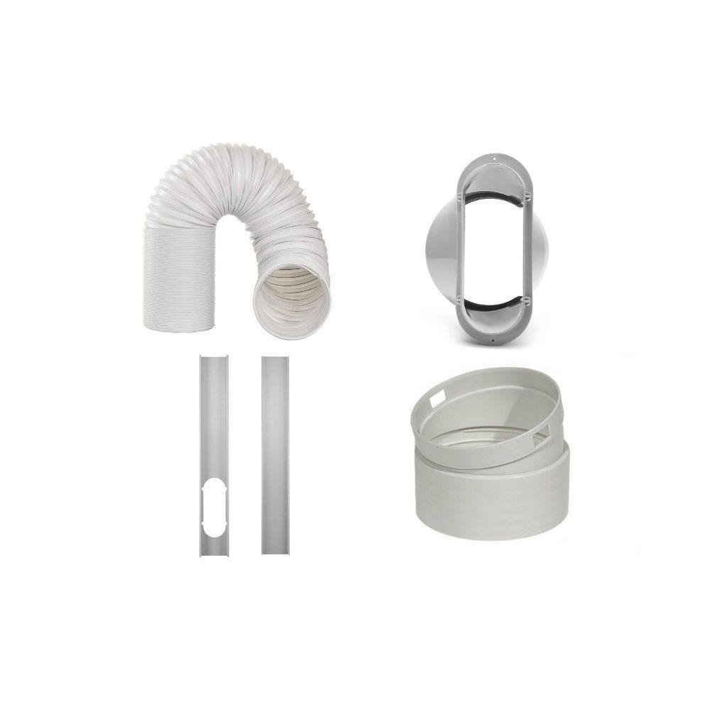 Kit Completo Exaustão Ar Condicionado Portátil Ajustável Delonghi Pinguino Pac An140rf - 1