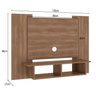 Painel para Tv até 48 Polegadas 120cm com Nicho - 3