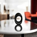 Ver imagem 2 de Escultura Decorativa de Mesa Atenas Decoração em Cerâmica Preto Fosco Joelma Decorações