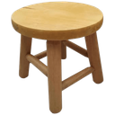 Ver imagem 1 de Banqueta/mocho em Madeira de Eucalipto e Pinus Pequeno 24cm - Volnei Dalcin