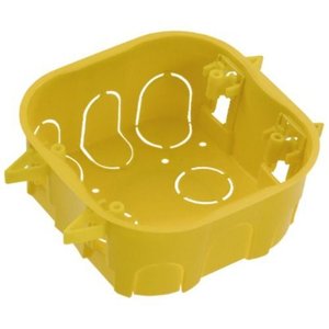 Kit 10 Unidades Caixa 4x4 Drywall para Luz Obra - Mondiale