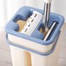 Mop Flat Multiuso com Balde Duplo Sistema Lava e Seca Inox - 5