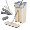Ver imagem 1 de Mop Flat Multiuso com Balde Duplo Sistema Lava e Seca Inox