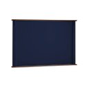 Ver imagem 2 de Conjunto Rack 60503m + Painel 50513 para Sala Pés Luiz Xv 2 Gavetas 2 Portas - Azul Petróleo/imbuia