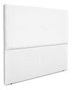 Ver imagem 4 de Cabeceira Cama Box Organica Casal 140cm Luna Suede C/frame Branco