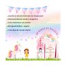 Cabana Barraca Menina Infantil Unicórnio Arco Iris Brincar - 5