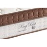 Cama Box Baú Casal: Colchão Molas Anjos MasterPocket Ensacadas King Best + Base CRC Courano Brown(13 - 3