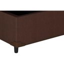 Ver imagem 6 de Cama Box Baú Casal: Colchão Molas Anjos MasterPocket Ensacadas King Best + Base CRC Courano Brown(13