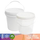 Ver imagem 5 de Balde com Alça para sorvete profissional Transp 3.2L -5 Pçs