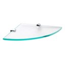 Ver imagem 1 de Prateleira Organizadora Canto Vidro Temperado Banheiro