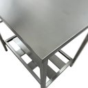Ver imagem 4 de Mesa Aço Inox Profissional 110x60x90 Cm Loja da Cozinha