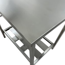 Mesa Aço Inox Profissional 110x60x90 Cm Loja da Cozinha - 4