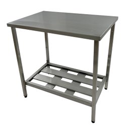 Mesa Aço Inox Profissional 110x60x90 Cm Loja da Cozinha - 2