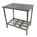 Ver imagem 2 de Mesa Aço Inox Profissional 110x60x90 Cm Loja da Cozinha