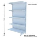 Ver imagem 2 de Gondola Parede 196 Amapa Flex Kit 9 Metros 1 Canto Branco SP - Amapá