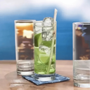 Ver imagem 2 de Copo Long Drink Brooklyn 330 ml Transparente Nadir - Kit com 12 Unidades