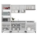 Ver imagem 4 de Cozinha Completa 5 Peças 224,5CMX270CM Meena Bege/Branco/Creme