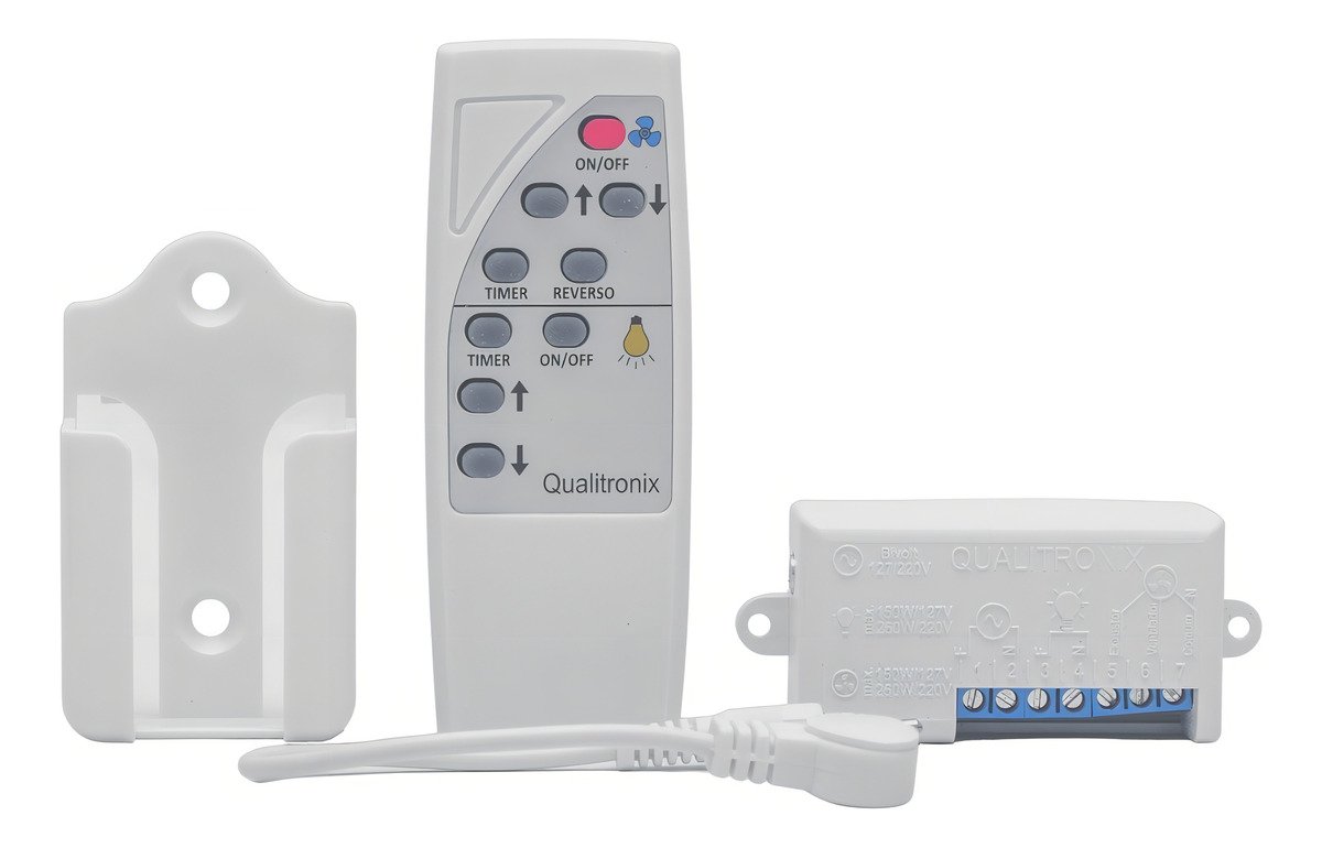 Controle Remoto Qualitronix para Ventilador e Lâmpada - 2