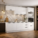 Ver imagem 1 de Cozinha Completa 5 Peças 224,5CMX270CM Meena Branco