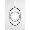 Pendente Moderno Prizi Branco Luxy - 18x30cm - 1
