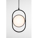 Ver imagem 1 de Pendente Moderno Prizi Branco Luxy - 18x30cm