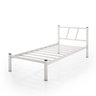 Cama Solteiro Bruna 100% Aço Ferro Industrial Resistente - 2