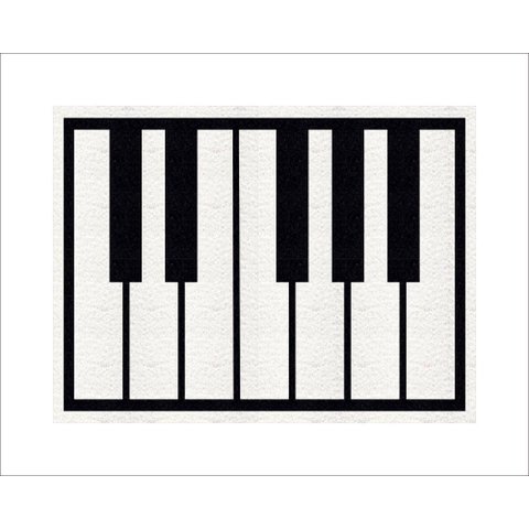 Tapete Capacho Piano