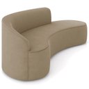 Ver imagem 6 de Sofá 4 Lugares para Sala 220cm Orgânico Wendi Suede Marrom Rt I01 - Mpozenato