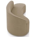 Ver imagem 7 de Sofá 4 Lugares para Sala 220cm Orgânico Wendi Suede Marrom Rt I01 - Mpozenato