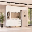 Ver imagem 1 de Cozinha Completa 4 Peças 224,5cm x 240cm Amara Branco