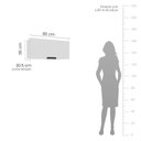 Ver mais imagens de Cozinha Completa 4 Peças 224,5cm x 240cm Amara Branco
