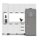 Ver imagem 2 de Cozinha Completa 4 Peças 224,5cm x 240cm Amara Branco