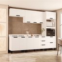 Ver imagem 1 de Cozinha Completa 5 Peças 224,5CMX270CM Meena Branco
