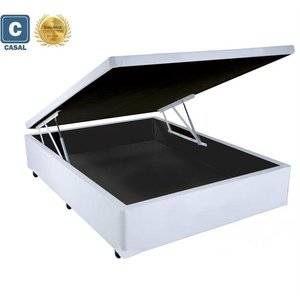 Box Baú Casal Branco Home 138x188x41