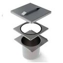 Ver imagem 1 de Lixeira para Calha Inox Xteel 150mm