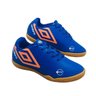 Chuteira Futsal Umbro Orbit Jr - Azul e Laranja 34 - 3