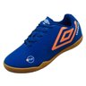 Chuteira Futsal Umbro Orbit Jr - Azul e Laranja 34 - 2