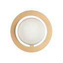 Ver imagem 4 de Arandela Artemis Ouro Fosco Globo Vidro P/ 1X G9 VL010 Starlux ST2528