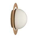 Ver imagem 6 de Arandela Artemis Ouro Fosco Globo Vidro P/ 1X G9 VL010 Starlux ST2528