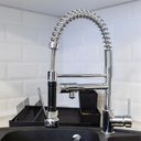 Ver imagem 2 de Torneira Cozinha Monocomando Bancada Gourmet Luxo Baixa