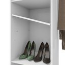 Ver imagem 6 de Sapateira Giratória com Espelho Esthela Branco Móveis Lopas