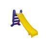 Brinquedoteca Escorregador Médio 3 Degraus Infantil Cor Amarelo com Azul para Escolas e Creches - 2