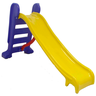 Brinquedoteca Escorregador Médio 3 Degraus Infantil Cor Amarelo com Azul para Escolas e Creches - 1