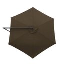 Ver imagem 3 de Ombrelone Sombreiro Suspenso Veneza 3m na Cobertura em Poliester Gira 360° com Base Suporte de Apoio