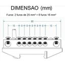 Ver imagem 6 de Barramento Terra para Trilho Din Abb Linha Maestro Verde 8 Posições